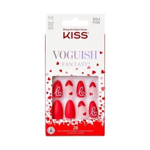 KISS Voguish Fantasy Valentine's Nails
